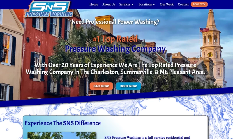 Digital Kingdom Interprises - Pressure Washing Website