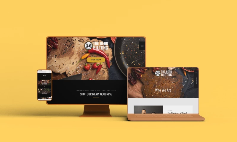 The HERD Biltong E-Commerce