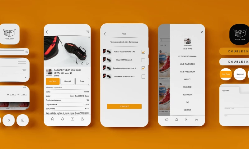 Karts Design - Doublebox - E-commerce App Design