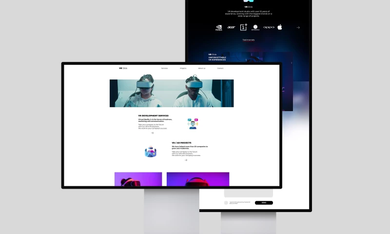 Karts Design - VR Slide - Web Design