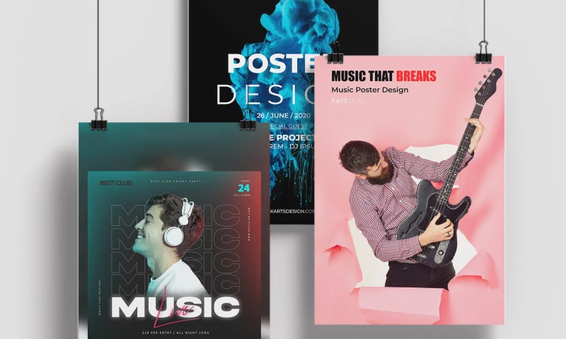 Karts Design - Poster Design - Music