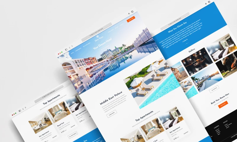 Karts Design - Hotel Silver Plaza - Web Design