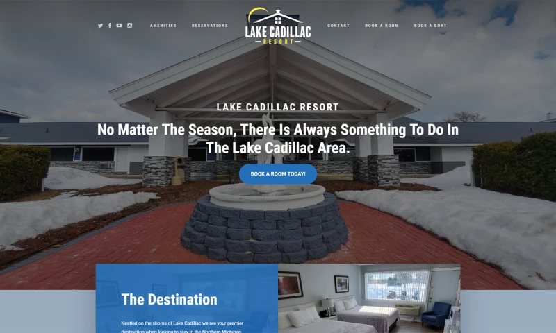 CN Digital Solutions - Lake Cadillac Resort