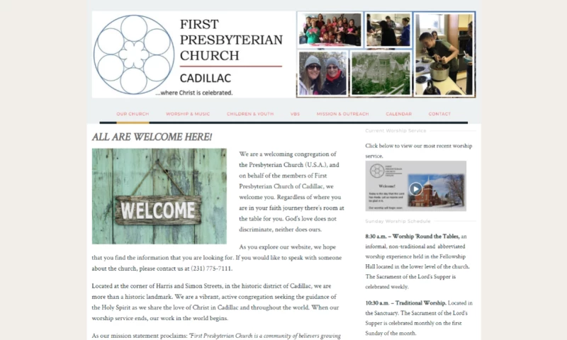 CN Digital Solutions - First Presbyterian Church of Cadillac