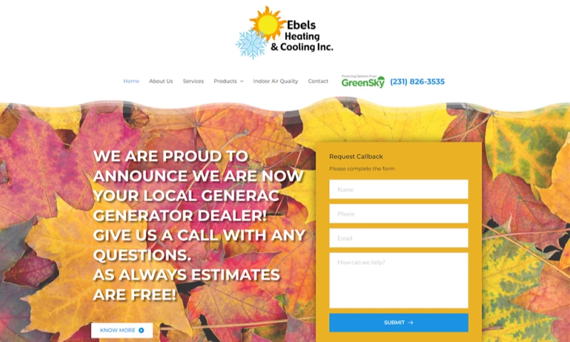 CN Digital Solutions - Ebels Heating and Cooling