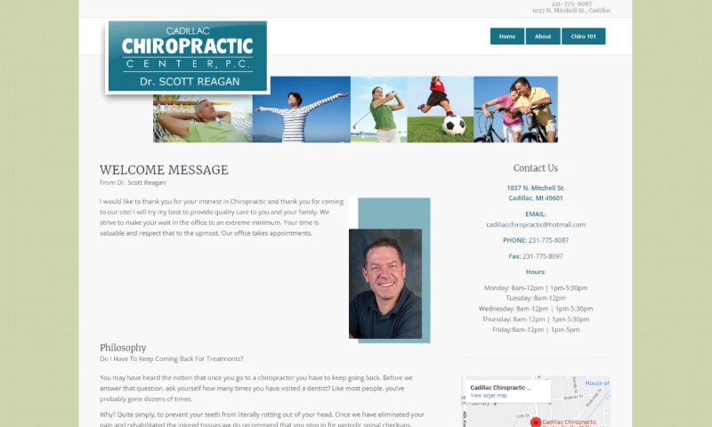CN Digital Solutions - Cadillac Chiropractic Center