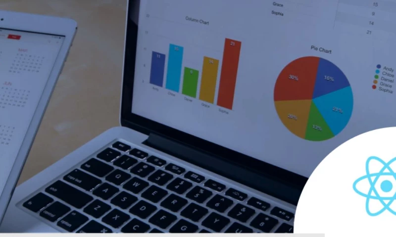 Vedlogic Solutions - Interactive Dashboard Application Using React JS