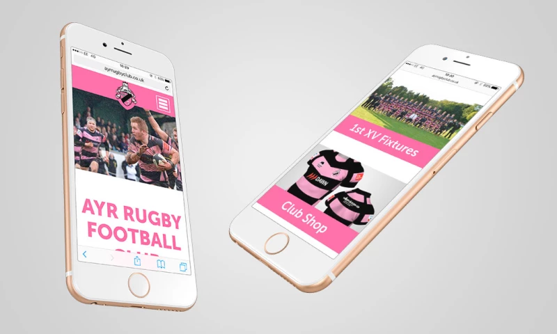 Launch Digital - Ayr Rugby Club