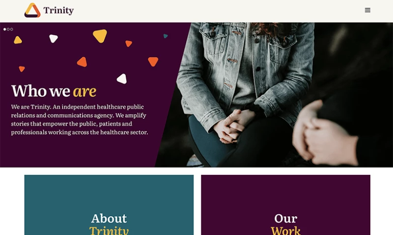 DJA Online Services Limited - Trinity PR Website Makeover