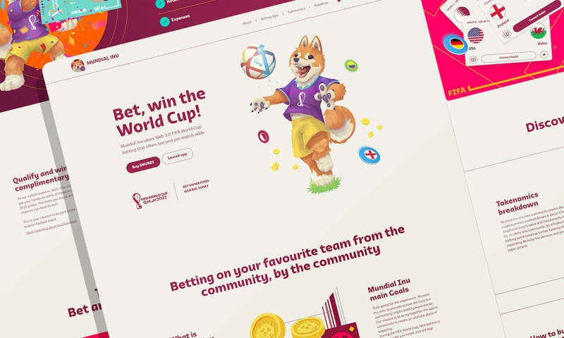 Mundial Inu Web 3.0 Betting Platform