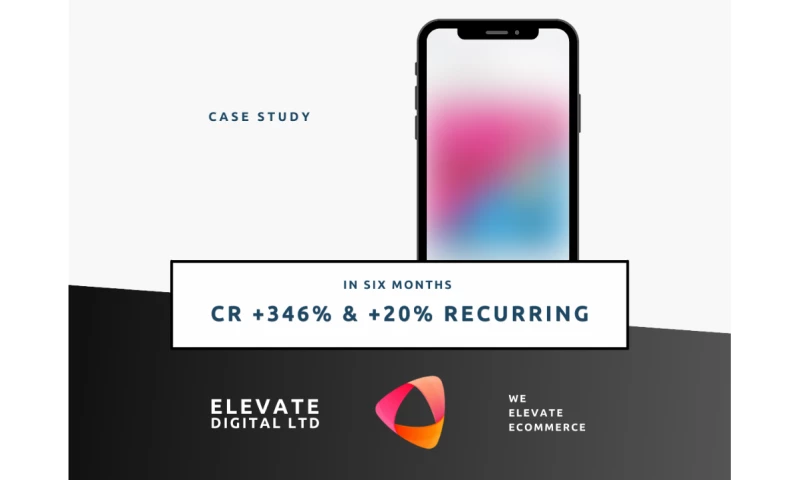 CR: +346% & +20% recurring customers