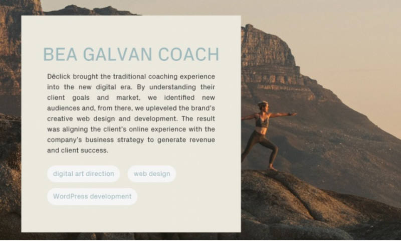 Déclick Agency - Bea Galvan Coach