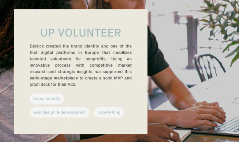 DECLICK AGENCY CORP - Up Volunteer