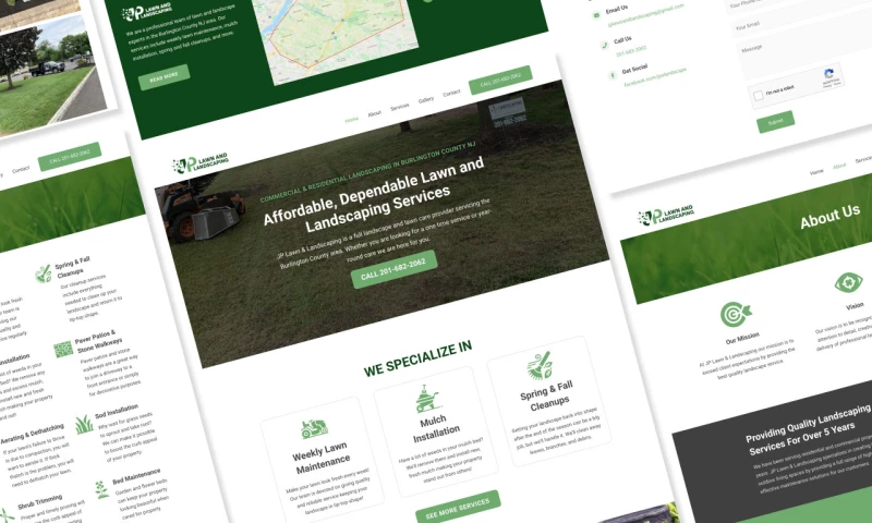 Landscaper Website & SEO