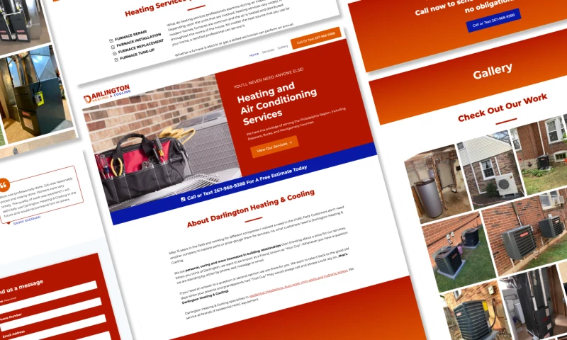 HVAC Contractor Website