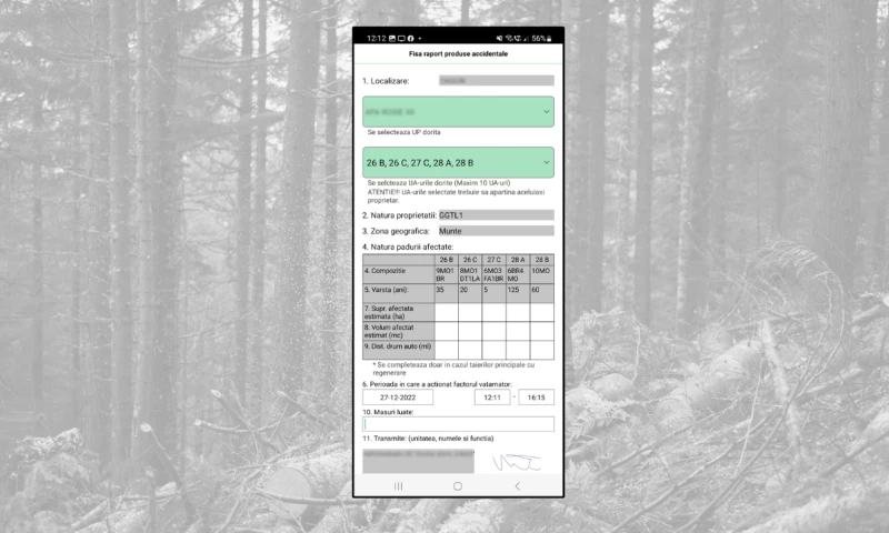 APPFORTE - Forestry app