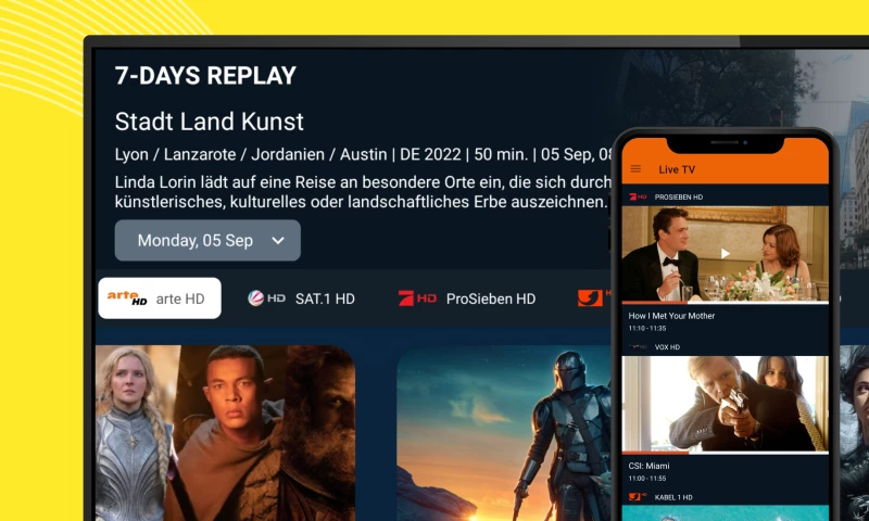 DNS:NET TV: Custom Video-Streaming App