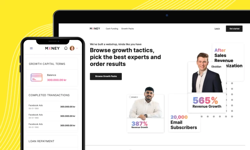 MXNEY: Financial App For E-commerce