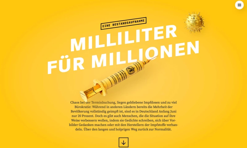 Synthax.codes - Milliliter für Millionen