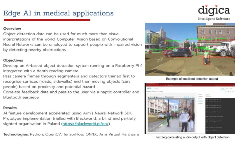 Edge AI in medical applications
