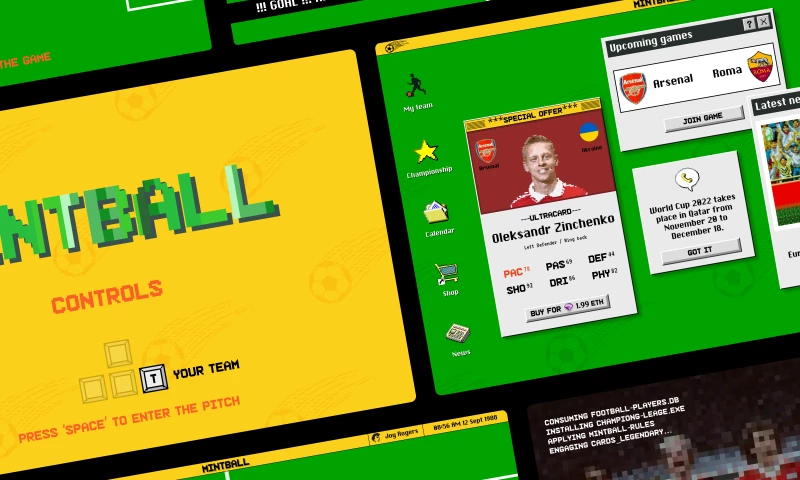 Mintball - football manager NFT game