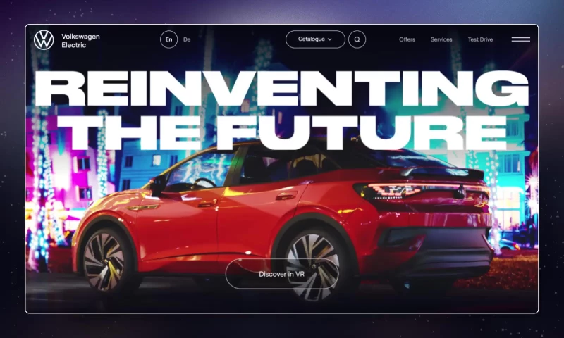 Phenomenon Studio - VW - website and VR configurator