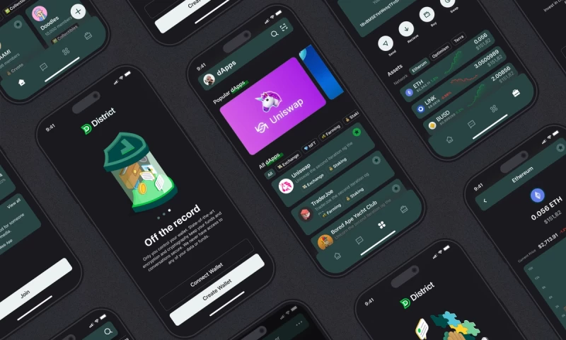 Phenomenon Studio - District - mobile app for crypto & NFT communities