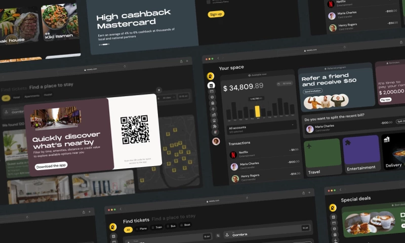 Phenomenon Studio - Easily - Super web app for Finance tracking & Travel planning