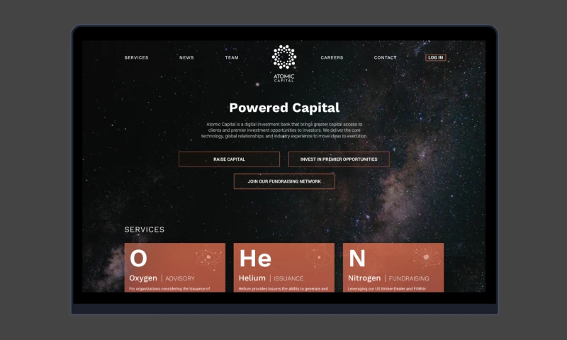 Atomic Capital Fundraising and Investment Platform