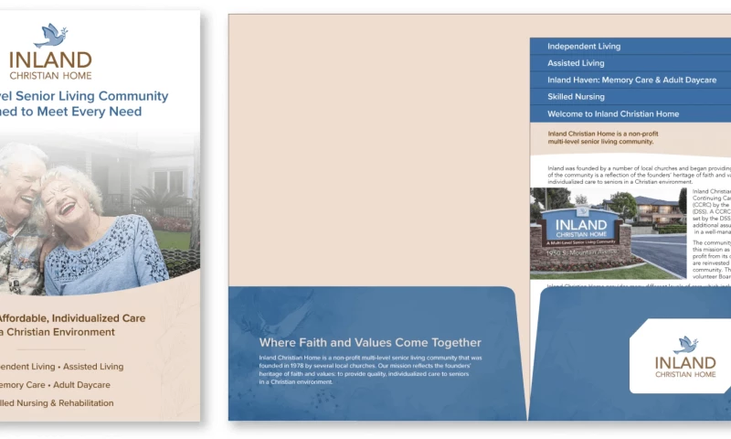 Big Buzz - Brand Collateral Design for Inland Christian Home