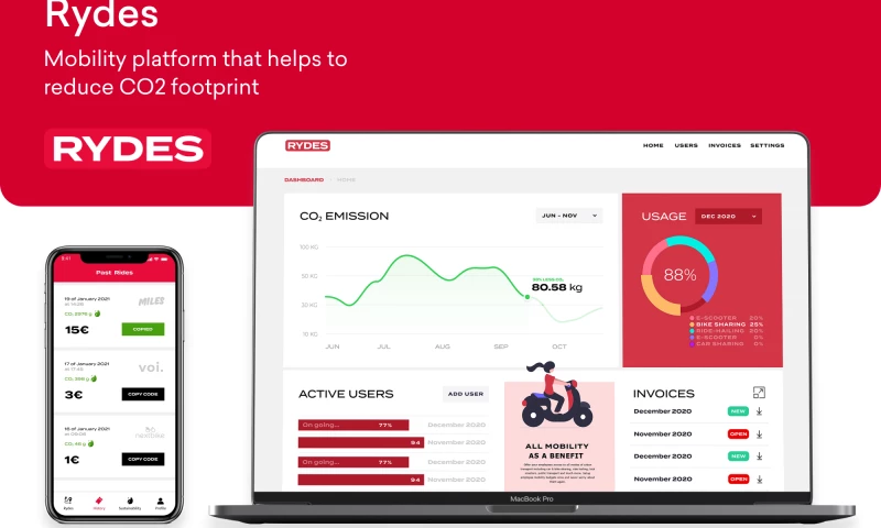 Mobility platform that helps to reduce CO2 level