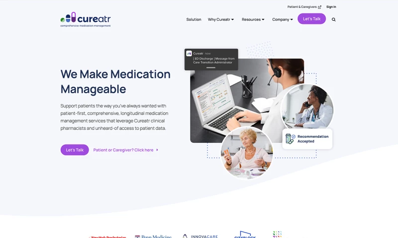 Spot On - Cureatr Website