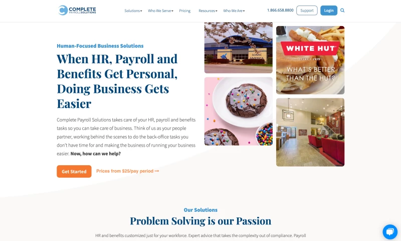 Spot On - Complete Payroll Solutions Website