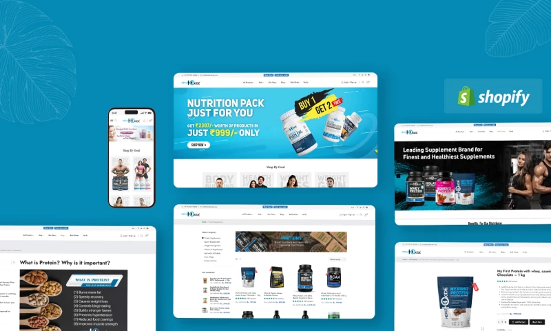 Whitefern - Digital Marketing Company - Healthoxide - Ecommerce Website development