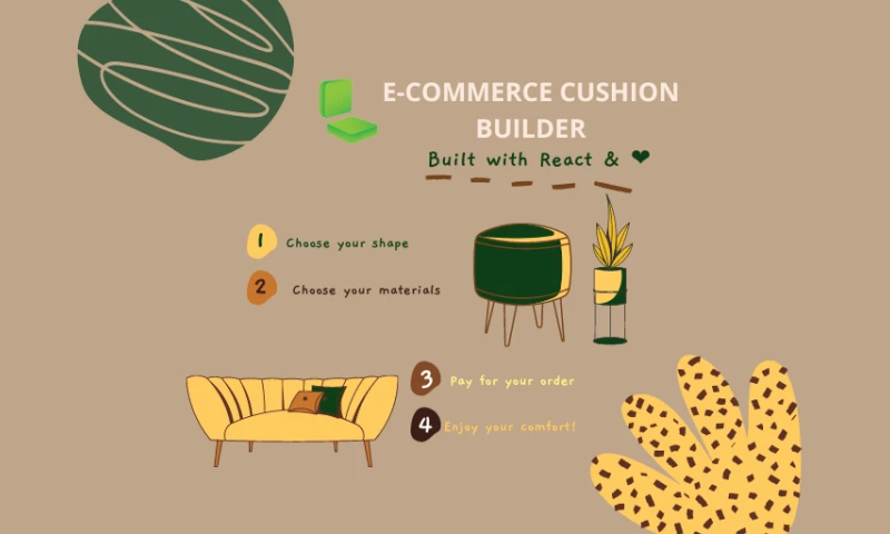Pro App Tech - E-commerce Cushions Builder