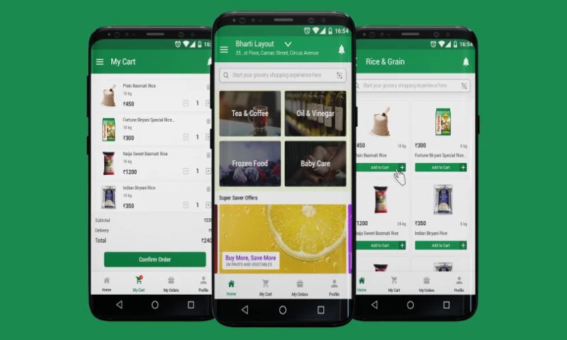 Biz 4Solutions - Grocery App