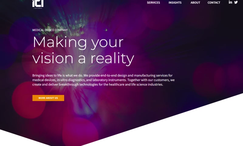 Sixtwo - ITL Medical - Bespoke website
