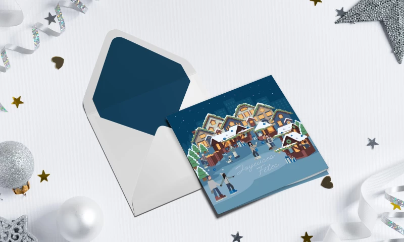 Squalls - Designing a Unique Christmas Card // Illustration & Animation