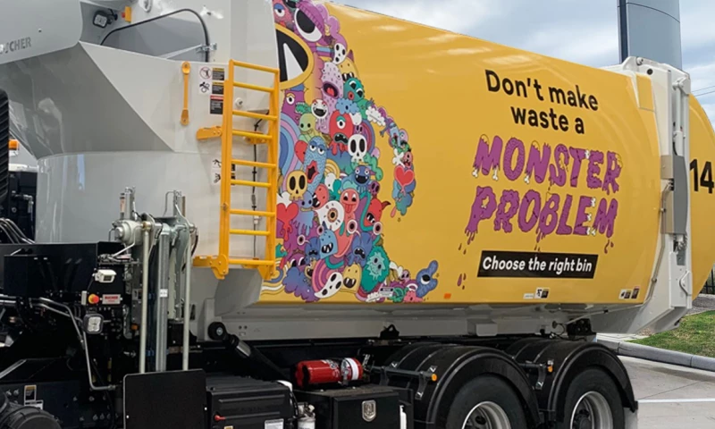 J&Co - Merri-bek waste trucks