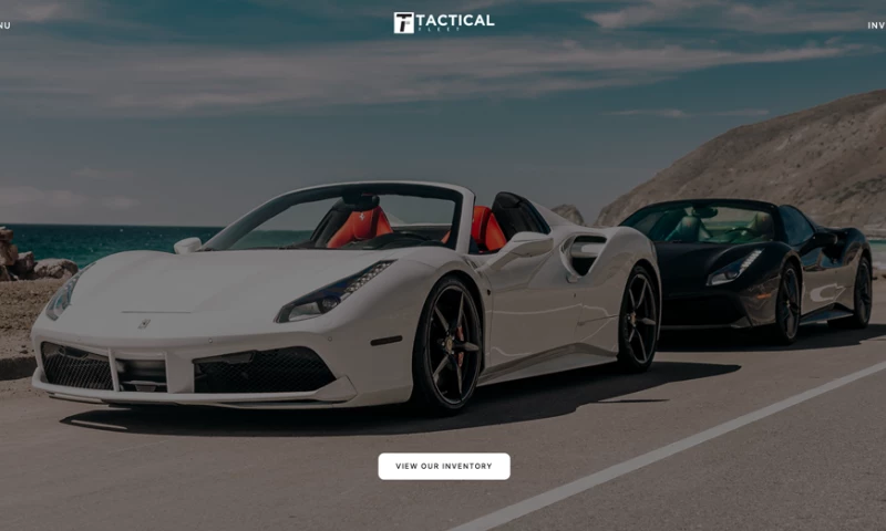 Think Cre8tive - Tactical Fleet Website