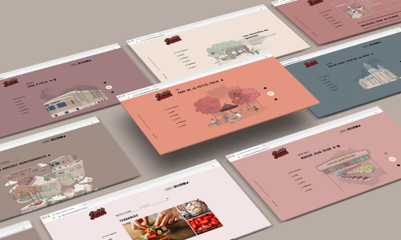 Squalls - Improving a brand's website // UX/UI Design