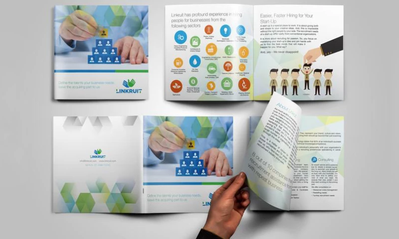 Brochure Design for a Hiring Solutions Agency