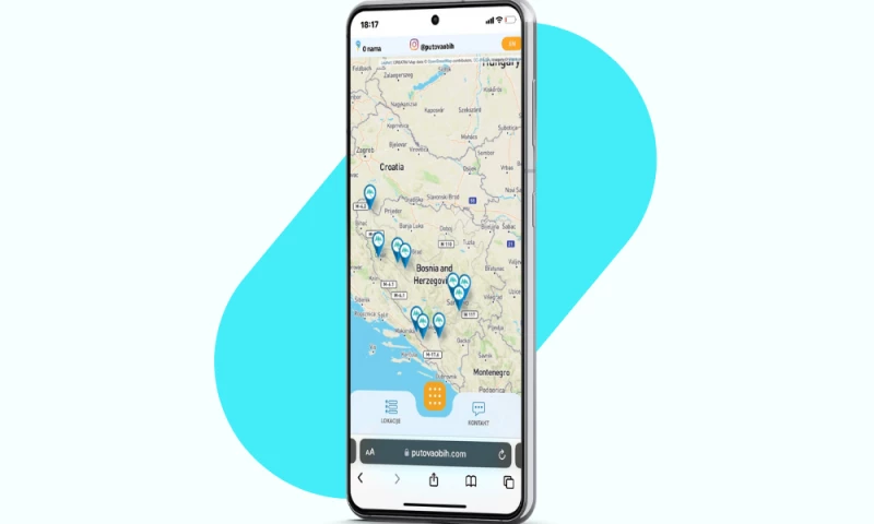 Digismundo - Unique interactive map developed using hard code