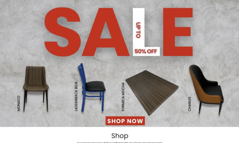 WebsiteBrush - Furniture e-Store