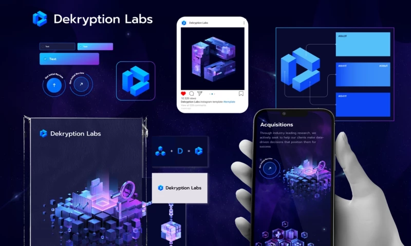 Dekryption Labs - Branding for Web3 Development Agency