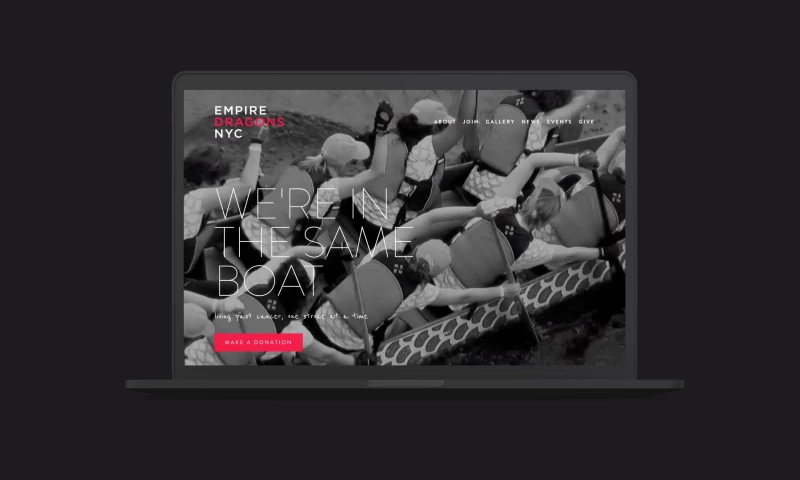 Level Group - Empire Dragons Website & Branding