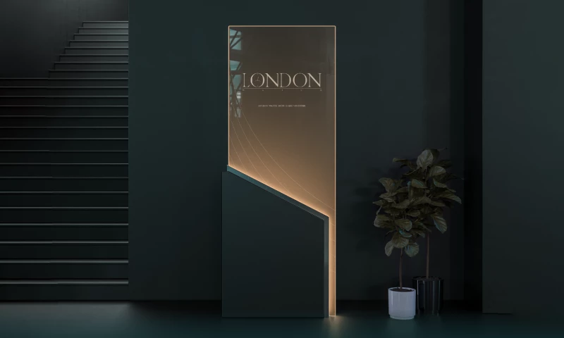 Mohamed Faitiha - LONDON WATCH Logo & Brand Identity Design