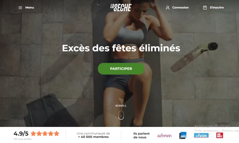 Metawebart - Online fitness contests LaSeche