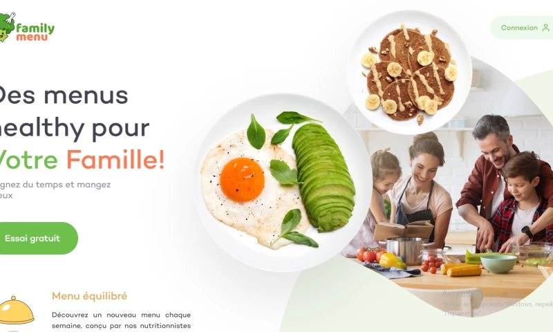 Metawebart - Food menu for the whole family Family Menu