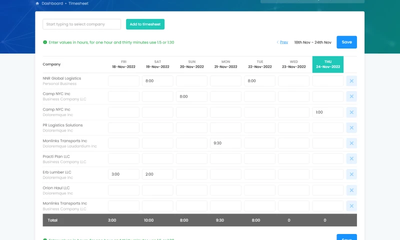 Intranet Application